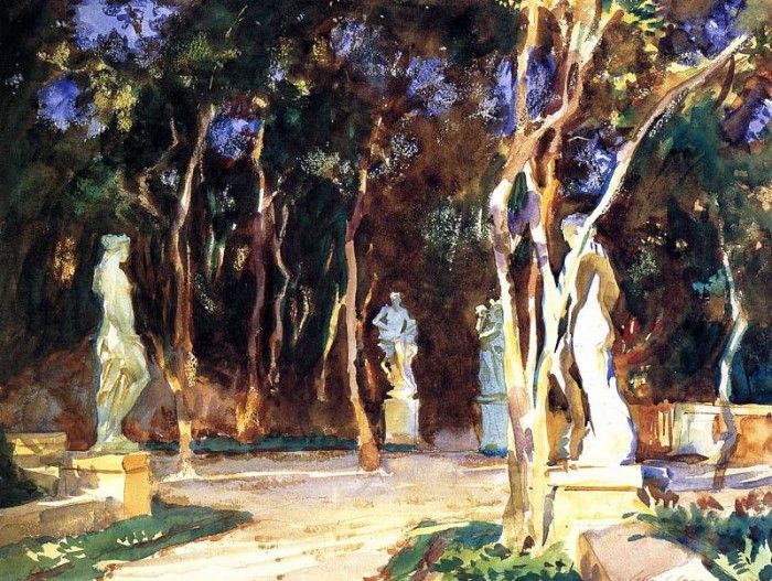Sargent John Singer Shady Paths. ,  
