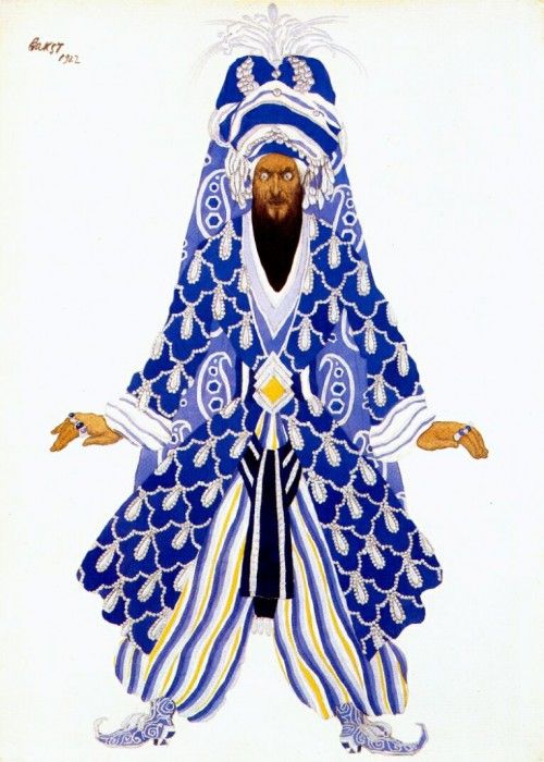 bakst le sultan vindicatif 1922. , 