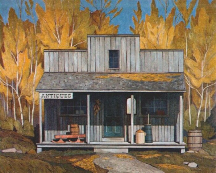 casson antique store 1974. 