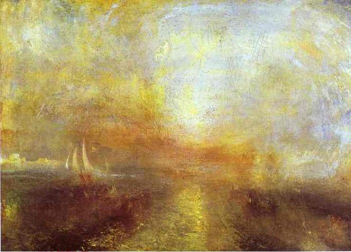 William Turner - Yacht Approaching the Coast. 