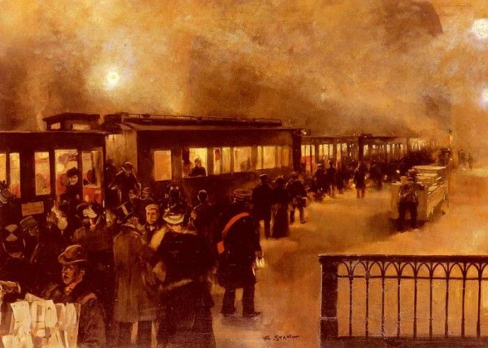 Stahl Friedrich The Night Train. , 