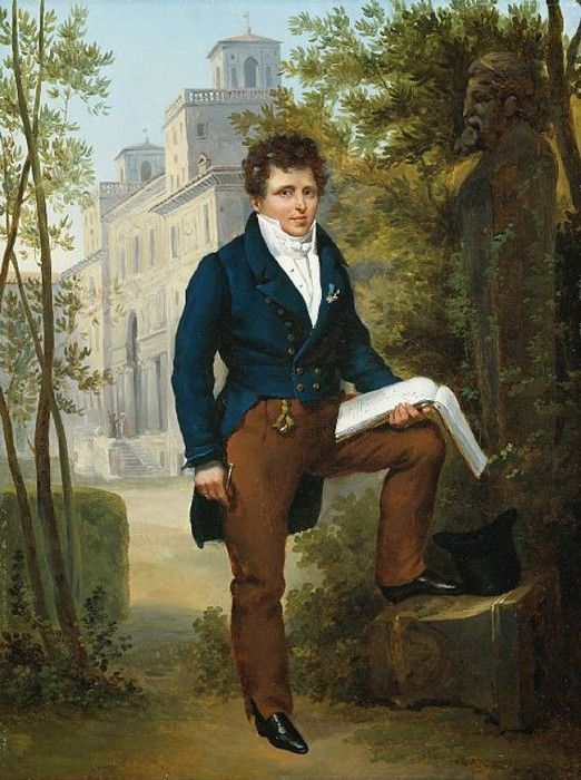 Picot Francois Eduoard Portrait of Nicholas Pierre Tiolier c1817.  -