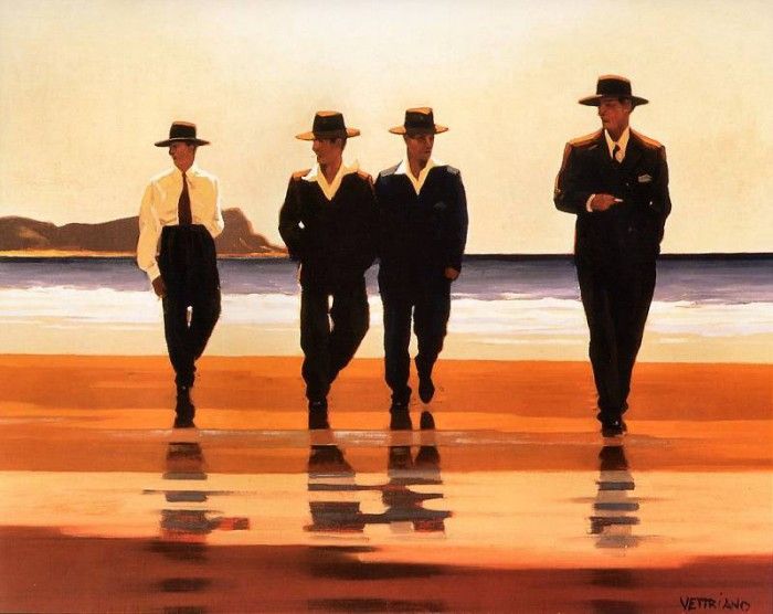 Jack Vettriano - The Billy Boys, De.  