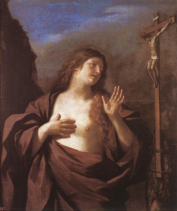 Guercino Mary Magdalene in Penitence. ,   
