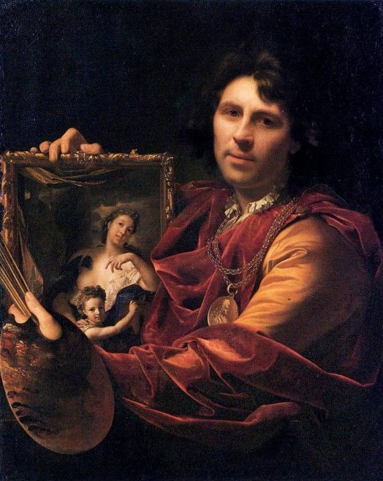 Werff van der Adriaen Selfportrait Sun. ,   