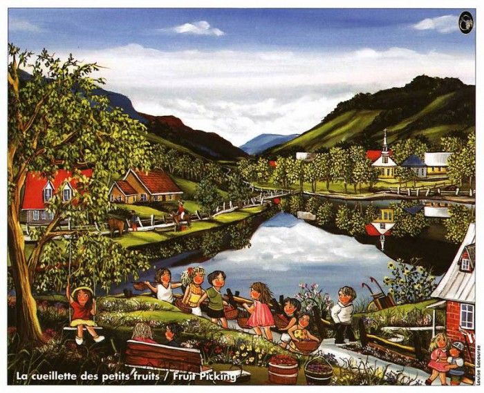 al Lacourse07 La Cueillette des Petits Fruits. Lacourse �����