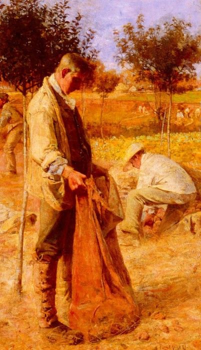 Reid Flora MacDonald The Potato Harvesters. ,  