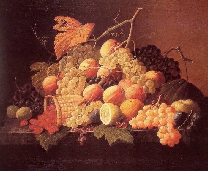 Still Life with Fruit 2. Roesen, 