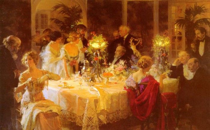 Grun Jules The Dinner Party. , 