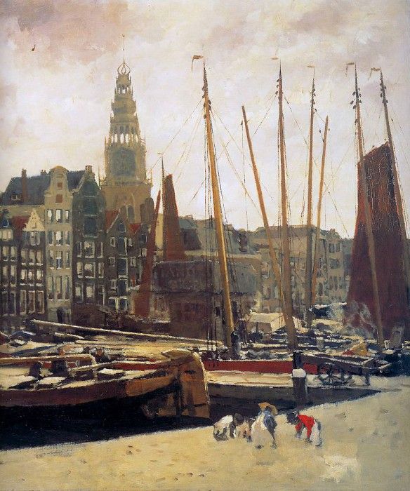 Breitner George Damrak Amsterdam Sun.   