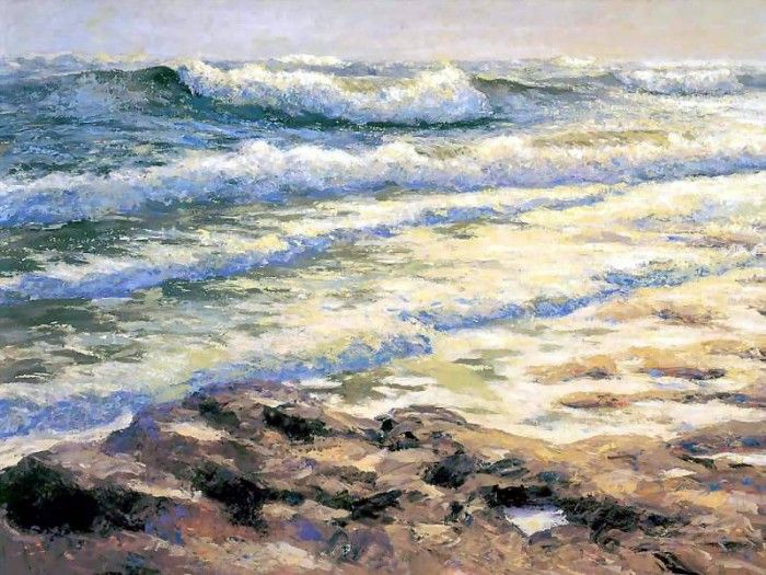 gentle breezes csg051 ocean at blowing rocks. ,  
