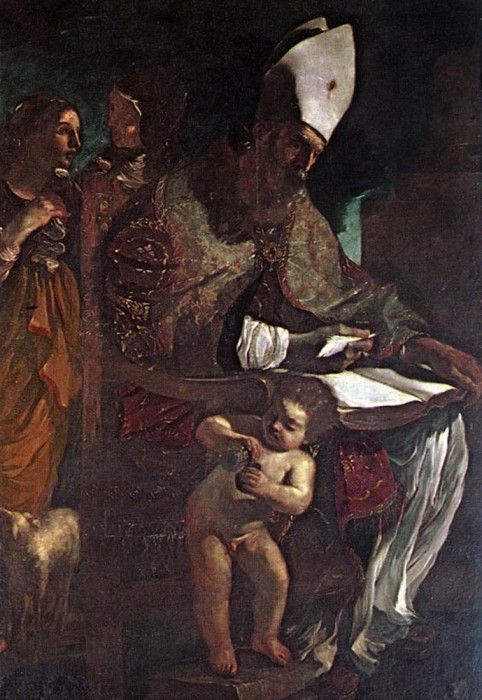 GUERCINO St Augustine. ,   