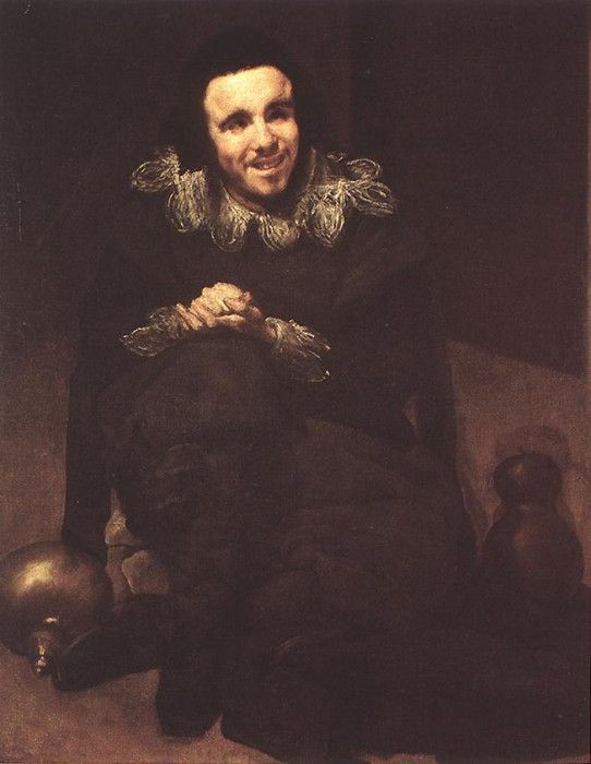 Velazquez The Dwarf Don Juan Calabazas called Calabacillas. ,    