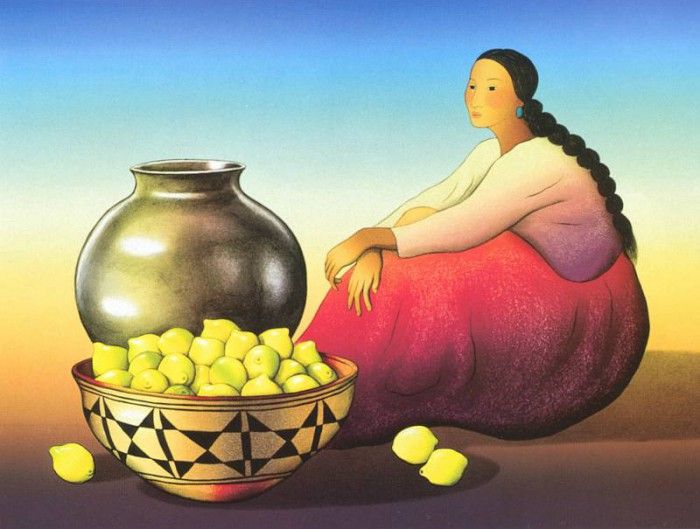 kb Gorman RC Woman with Lemons. , 