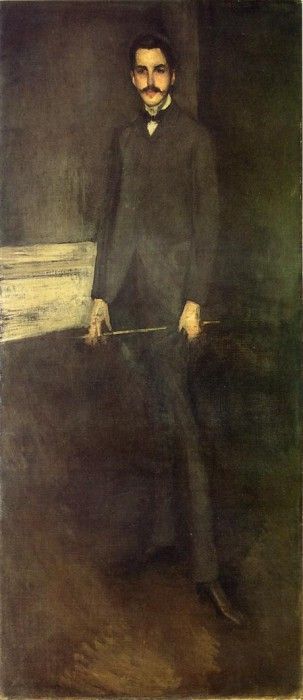 Whistler Portrait of George W. Vanderbilt. ,   