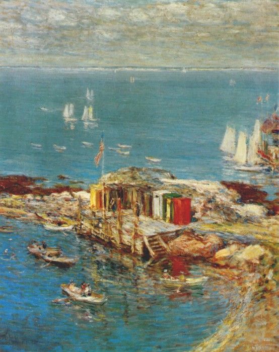 hassam appledore, august 1900. , 