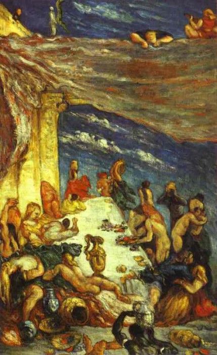 Cezanne - The Banquet. , 
