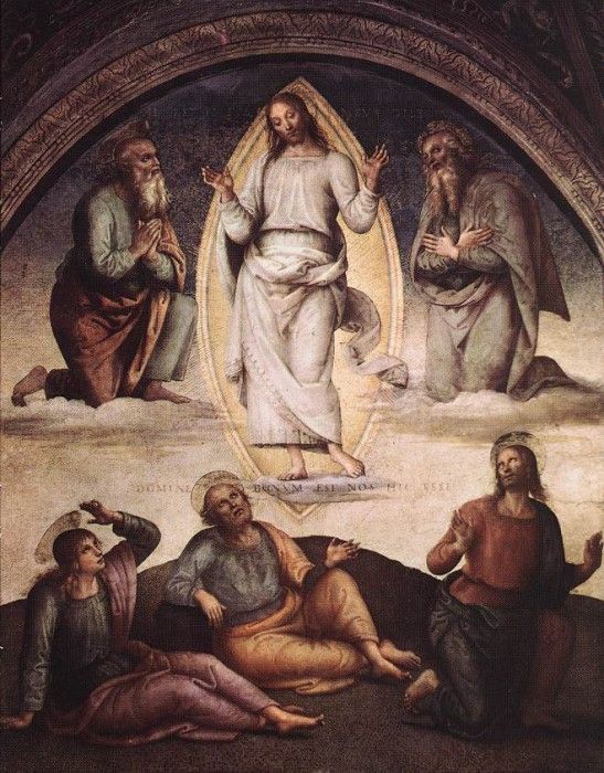 Perugino Pietro The Transfiguration 1498. , 