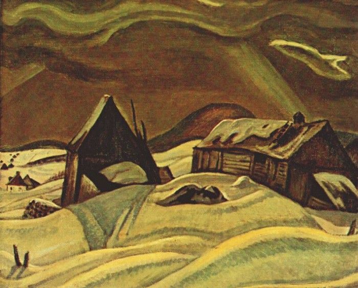 jackson grey day, laurentians 1928. 