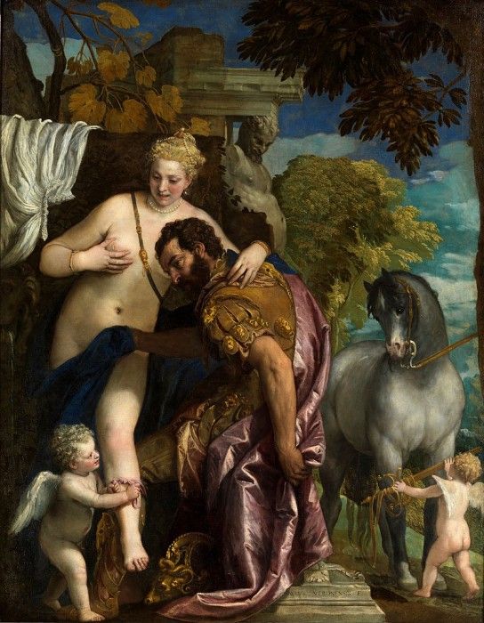 Mars and Venus United by Love (1570-). , 