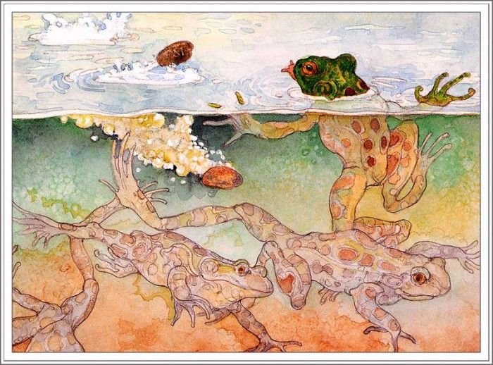 bs JerryPinkney TheChildrenAndTheFrogs. , 