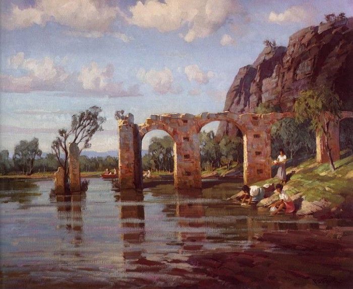 lrs Strisik P Aqueduct San Miguel De Allende Mex. Strisik, 