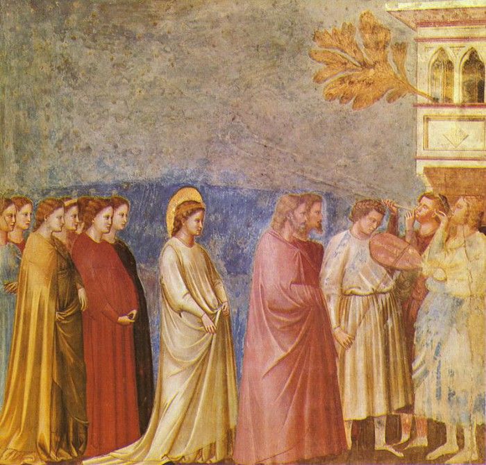 Giotto   Scrovegni   [12]   Wedding Procession.   