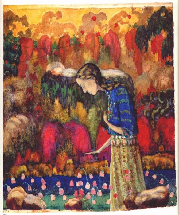 kliun the artists wife (consumption) 1910. 