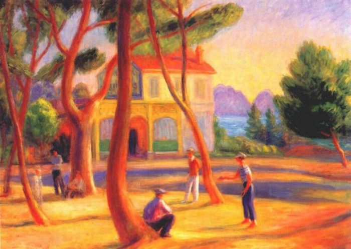 glackens bowlers (la ciotat) 1930. Glackens, 