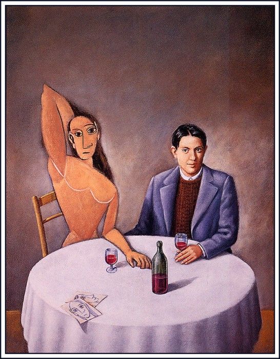 bs-fa- Rafal Olbinski- Picasso. Olbinski, 