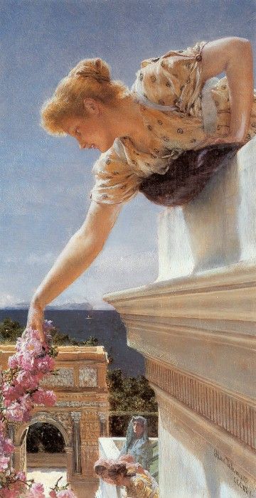 Allma Tadema God Speed!. - 
