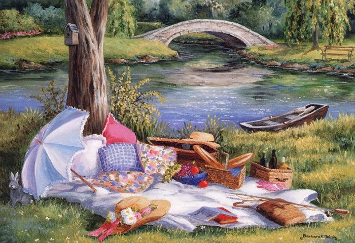 Felisky, Barbara - Picnic by the Bridge (end. Felisky, 