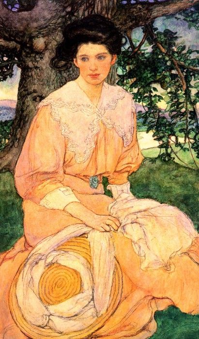 Elizabeth Shippen Green Gisele, 1908 sqs. ,  