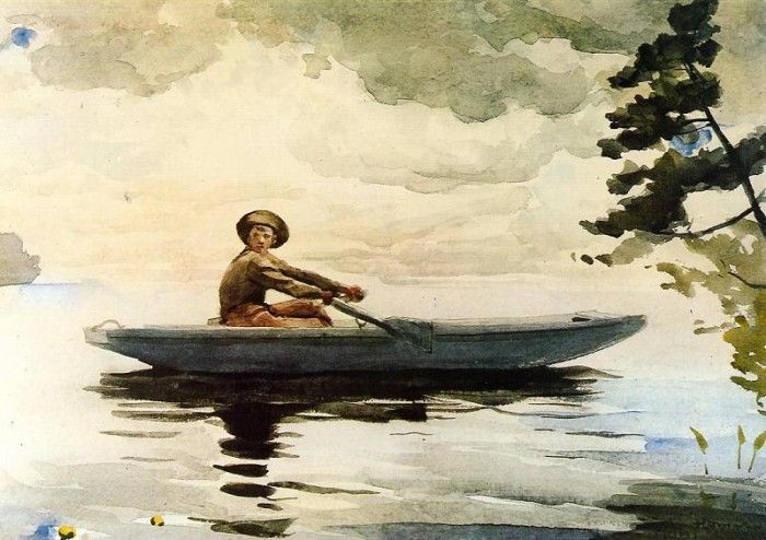 Homer Winslow The Boatsman. , 