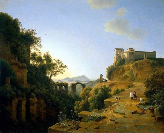 Knip Josephus Italian landscape . Knip, Josehus