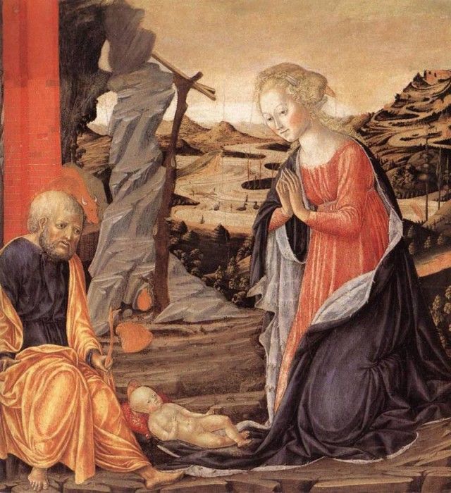 FRANCESCO DI GIORGIO MARTINI Nativity 1470.    