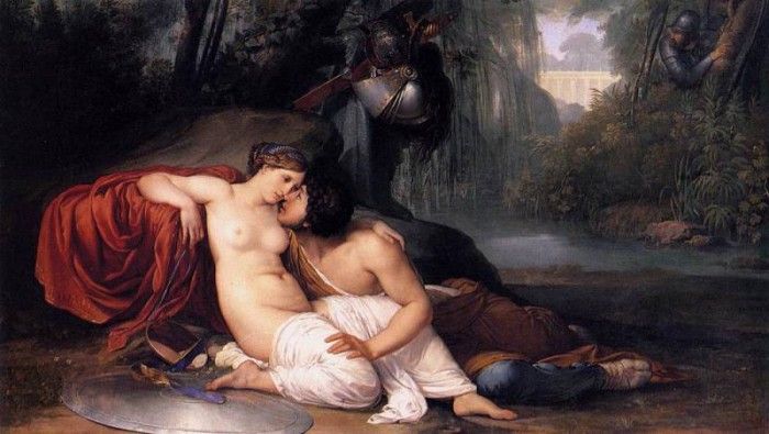 HAYEZ Francesco Rinaldo And Armida. , 