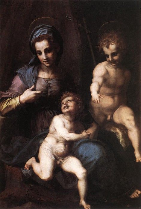 Madonna and Child with the Young St John WGA. , 