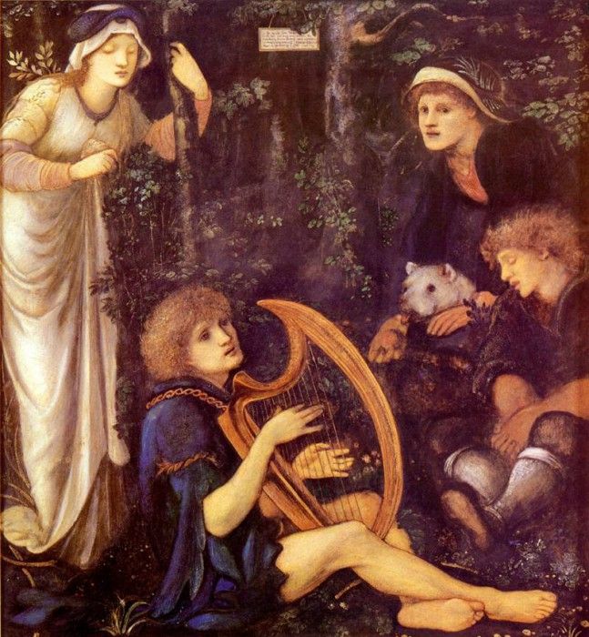 Burne Jones Sir Edward The Madness Of Sir Tristram. -   