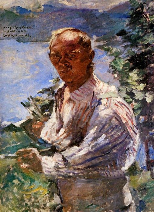 Corinth Lovis Self portrait Sun. , 