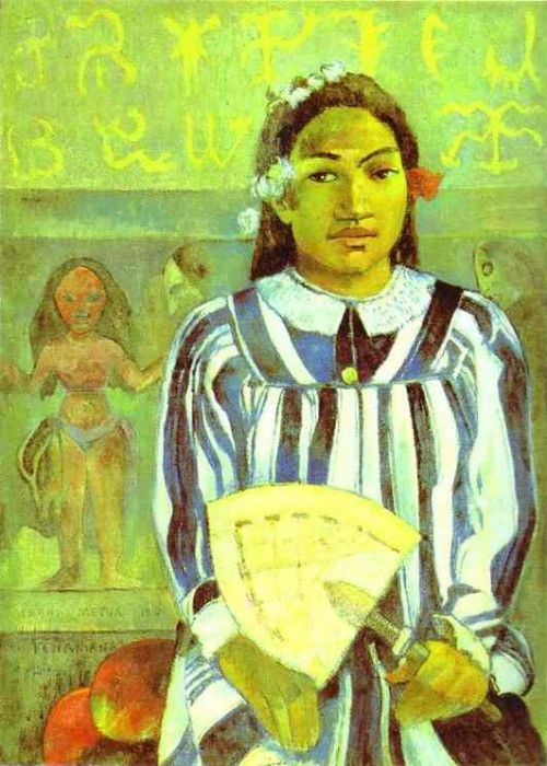 Gauguin - Merahi Metua No Tehamana (Ancestors Of Tehamana). , 