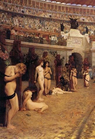 HerbertSchmaltz FaithfulUntoDeathorChristianesadLeones 1888. ,  