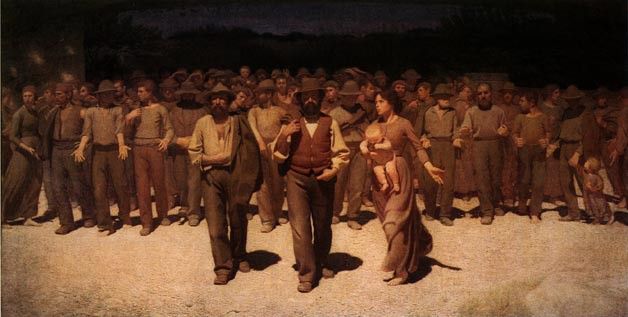 Volpedo Pellizza da Il quarto stato. Pellizza,   Volpedo