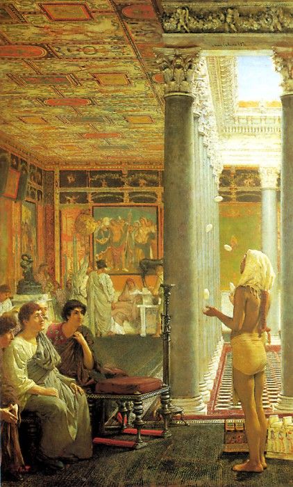 ger-Tadema-EgyptianJuggler. ,  