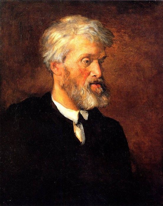 Watts George Frederick Portrait of Thomas Carlyle. ,  