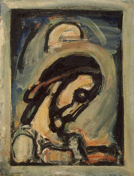 Rouault Head of Christ c.1939, Eremitaget. , 