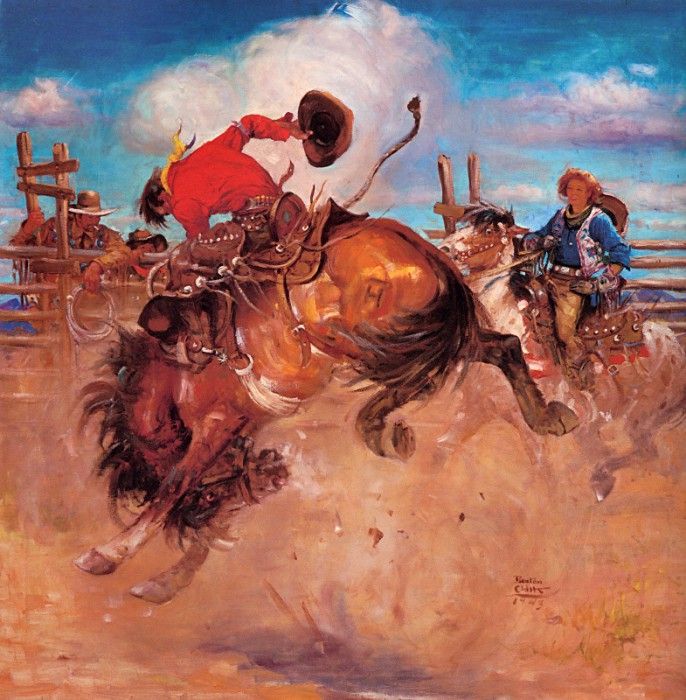 Clark, Benton - Breaking the Bronco (end. , 