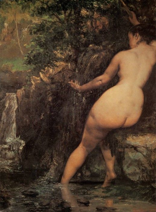 Courbet The Source detail. , 