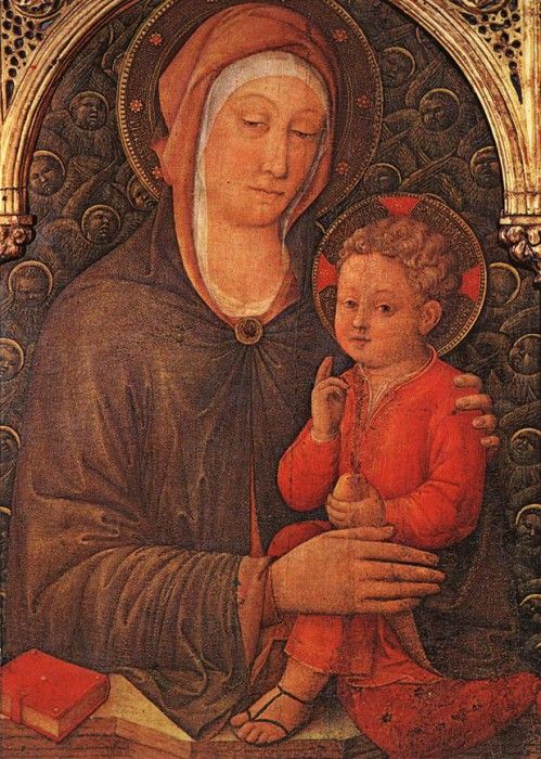 Madonna and child blessing EUR. , 