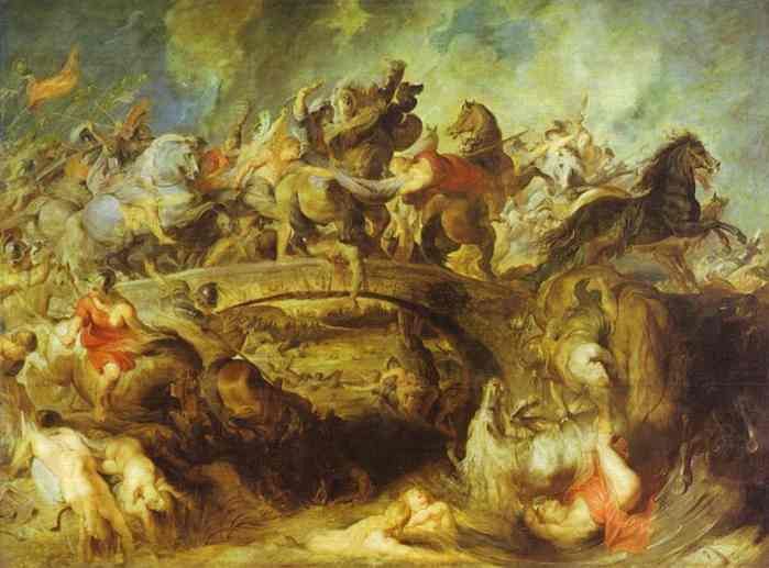 Peter Paul Rubens - The Battle of the Amazons. ,  